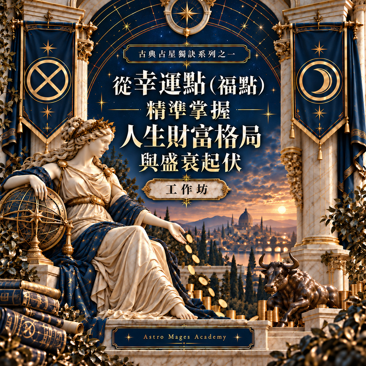 古典占星獨訣系列之一|從幸運點(福點)精準掌握人生財富格局與盛衰起伏(測試中) 1 古典占星獨訣系列之一|從幸運點(福點)精準掌握人生財富格局與盛衰起伏(測試中)
